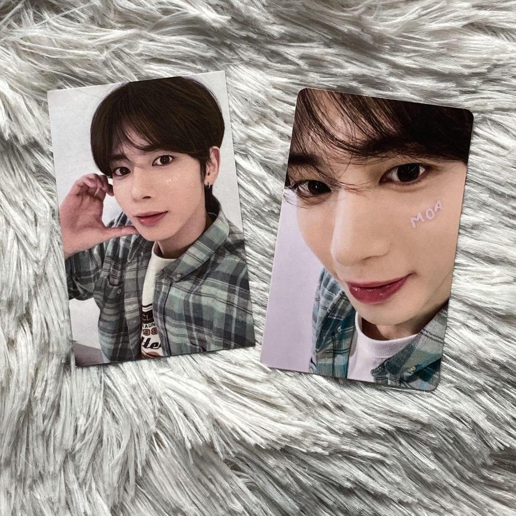 [USED] Japan Taehyung TXT MOA ZONE FC Tuva Fan Meeting Trading Cards (2 Pieces)