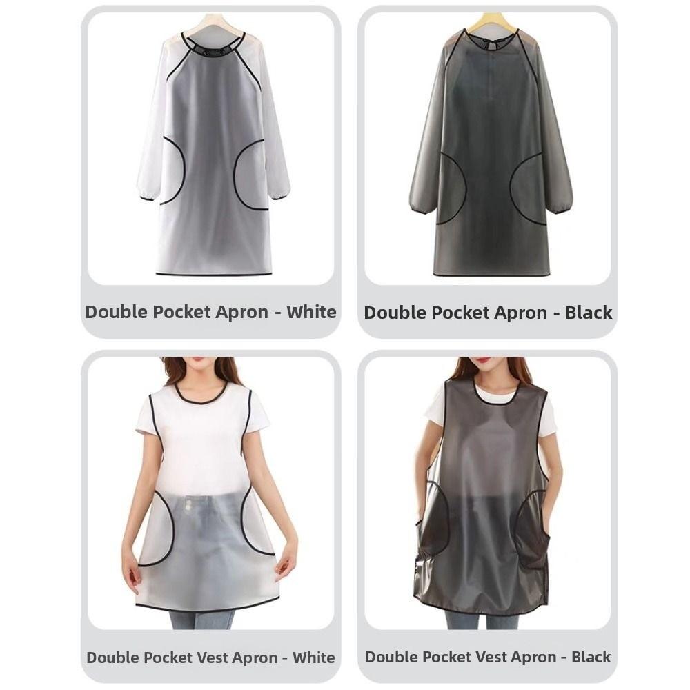 Wodoodporny fartuch TPU Plamoodporny Strój Roboczy Gastronomiczny Fartuch Kuchenny do Gotowania Zastosowanie w Restauracji