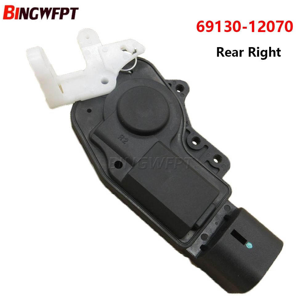 Rear Left & Right Car Central Door Lock Actuator Assy for Toyota Corolla 2000-2008 69140-12040 6914012040 69130-12040