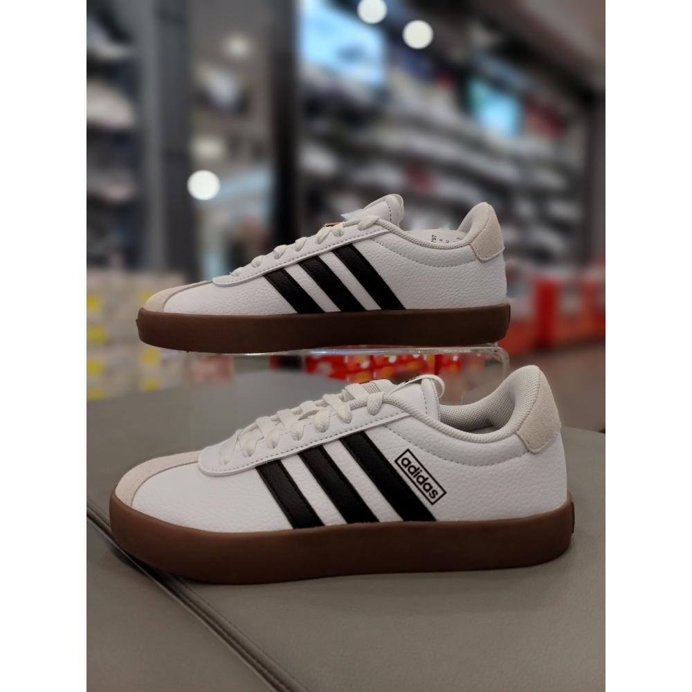 

adidas VL Court 3.0 Женские белые черные кожаные кроссовки ADIDAS VL COURT 3.0 ID8797