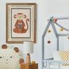 Poster for a Child Monkey with a Book