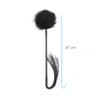 Flirt Tickle Erotic Feather with Fetish Punish Leather Spank Whip for Men Women Sex Blindfolded Stimulation Teasing Stick Toys