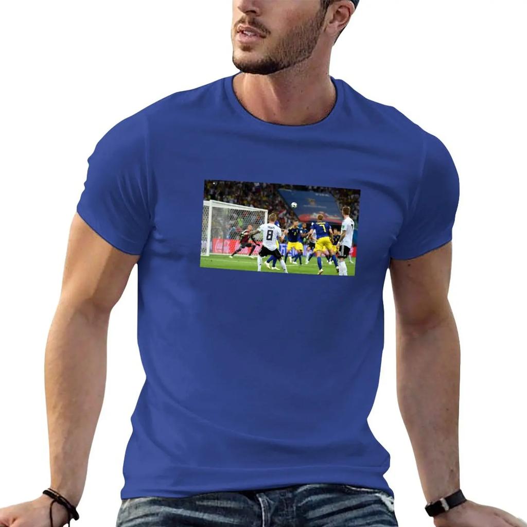 Toni Kroos Goal Tshirt Vintage Clothes Boys Whites Big And Tall T Shirts For Men