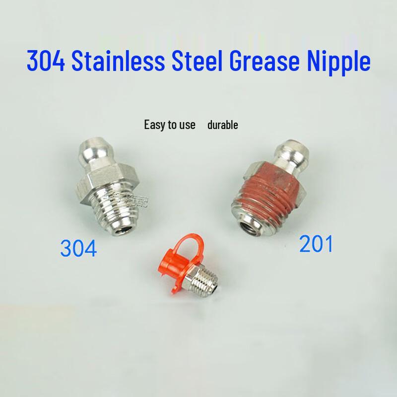 Jinghulian 304 Stainless Steel Grease Nipples