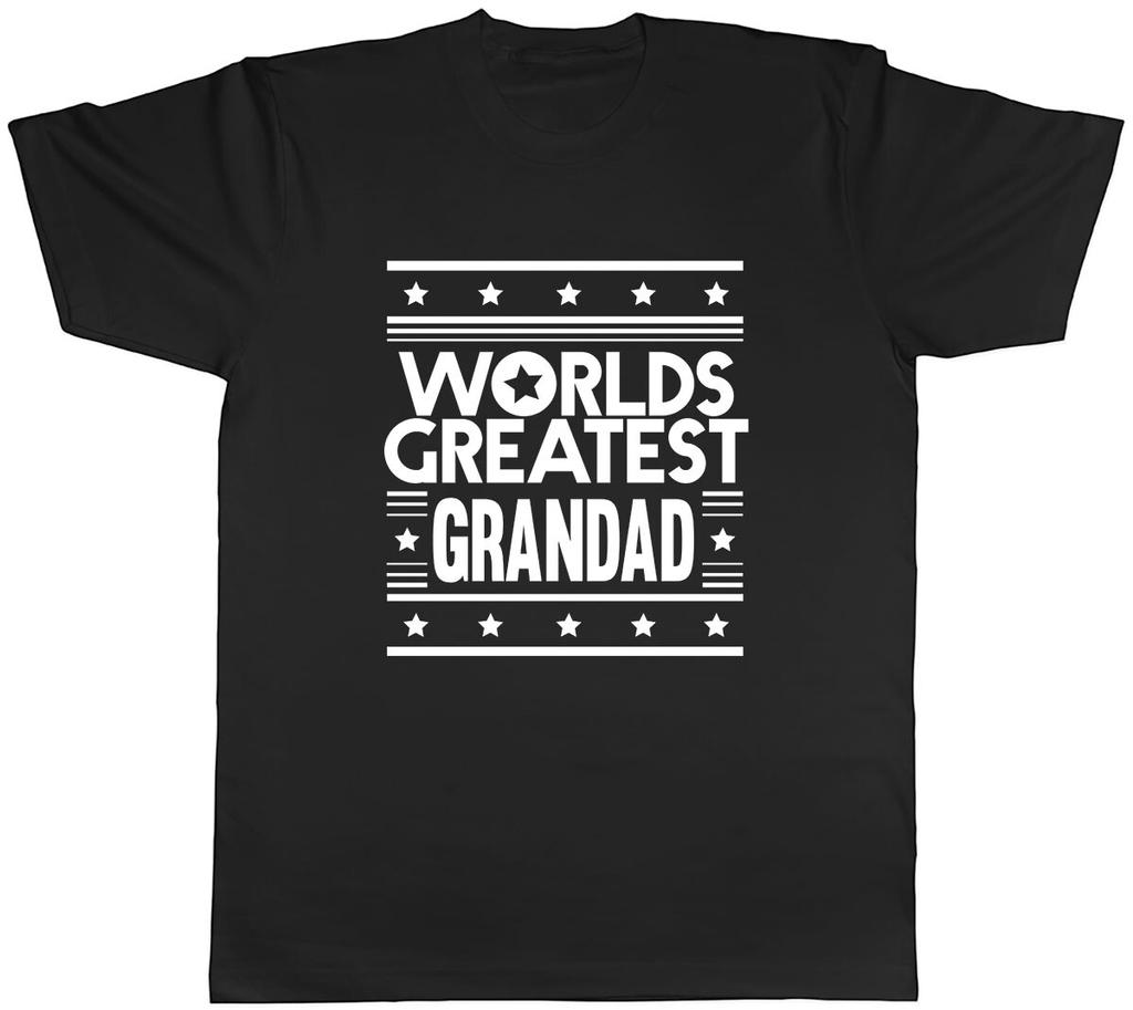 Worlds Greatest Grandad Mens Unisex T-Shirt Tee