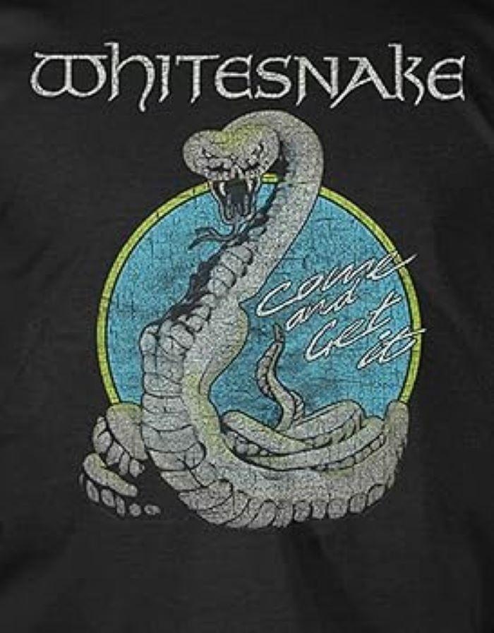 

RARE! Whitesnake Black Cotton All size S-5XL Gift Shirt HD413 Unisex T-Shirt XXXL