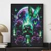 Halloween 5D Butterfly Rose Skull Diamond Full Diamond Art Painting Kit Diamond Painting Home Decor Crafts Wall Art Hobby Gift Set
