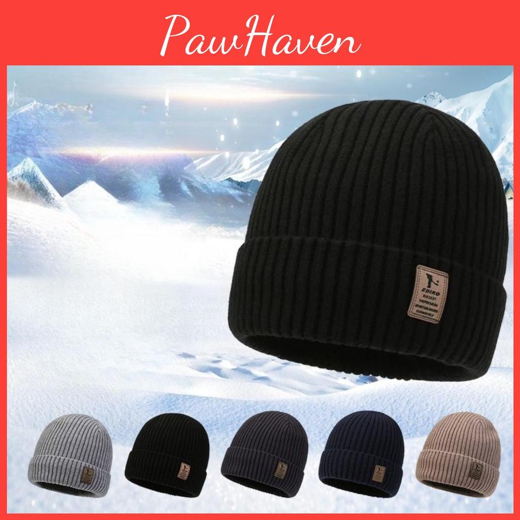Knitted Hats Thick Hats Hats Warm Hats Woolen Hats Outdoor Hats Ear Protection Hats Cotton Hats