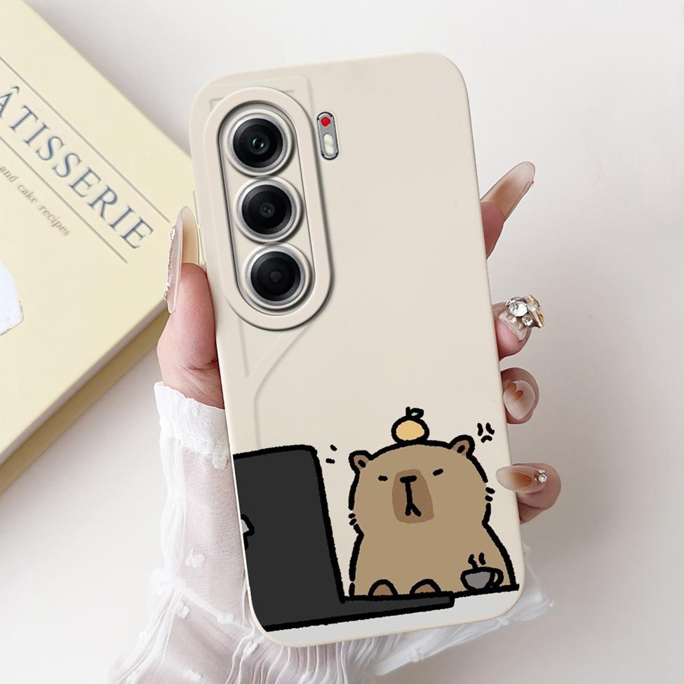 For Tecno Camon 40 Pro 5G Case CM7 Cute Cat Panda Fashion Flowers Love Back Cover For Camon 40 Pro 5G Tecno Phone Case Silicone