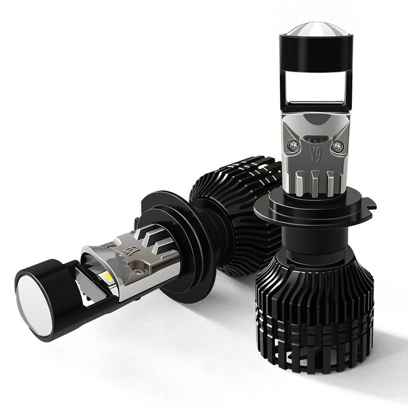 Y9 New H7 H11 Lens Car LED Headlight Modified Low Beam Fish Eye Light Motorcycle Motorcycle Headlight