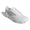 Adidas Adizero F50 4 Leather FG White Silver Metallic Men Sneakers Cloud-White Core-Black GX3911