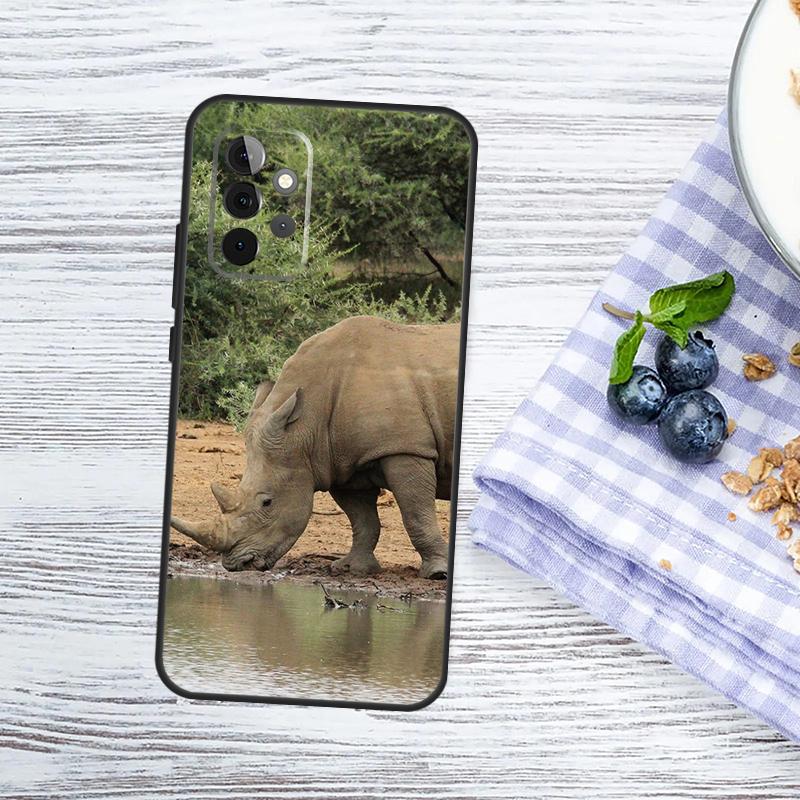 Animal Rhino Case For Samsung Galaxy A54 A34 A14 A56 A36 A16 A06 A13 A53 A12 A22 A32 A52 A35 A17 A15 A55