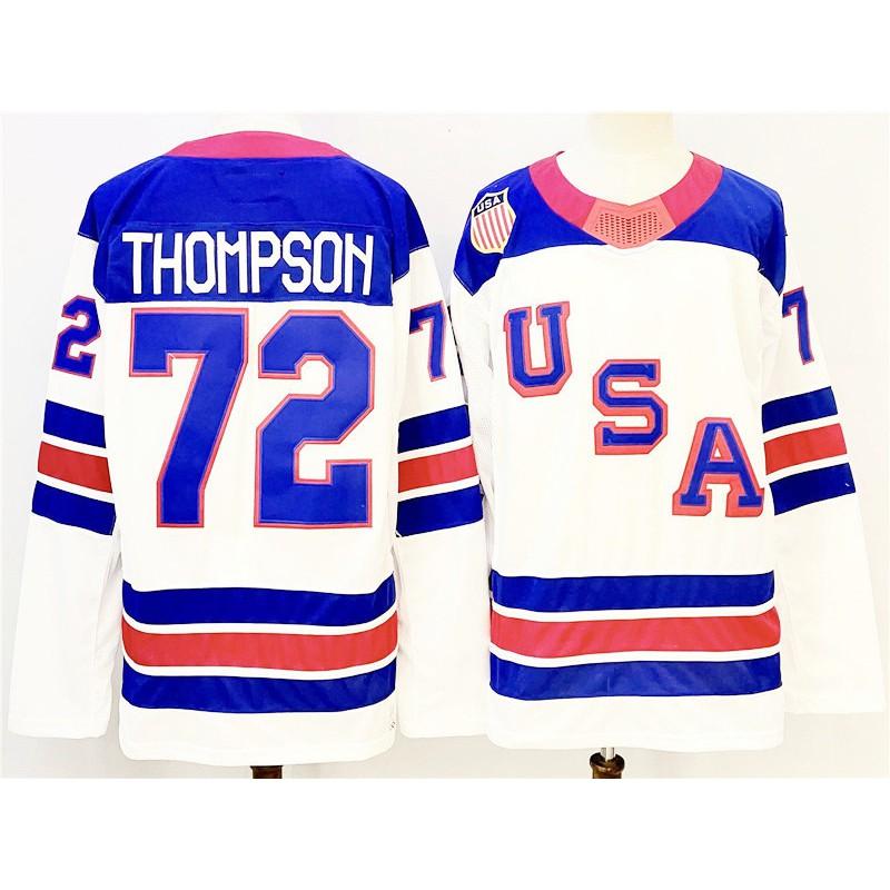 NHL Hockey Jersey USA Team Canada National Ice Uniform Cotton Sport Shirt Men