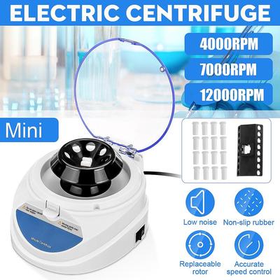 4000/7000/12000RPM Mini Professional Electric Centrifuge Medical Lab Centrifuge