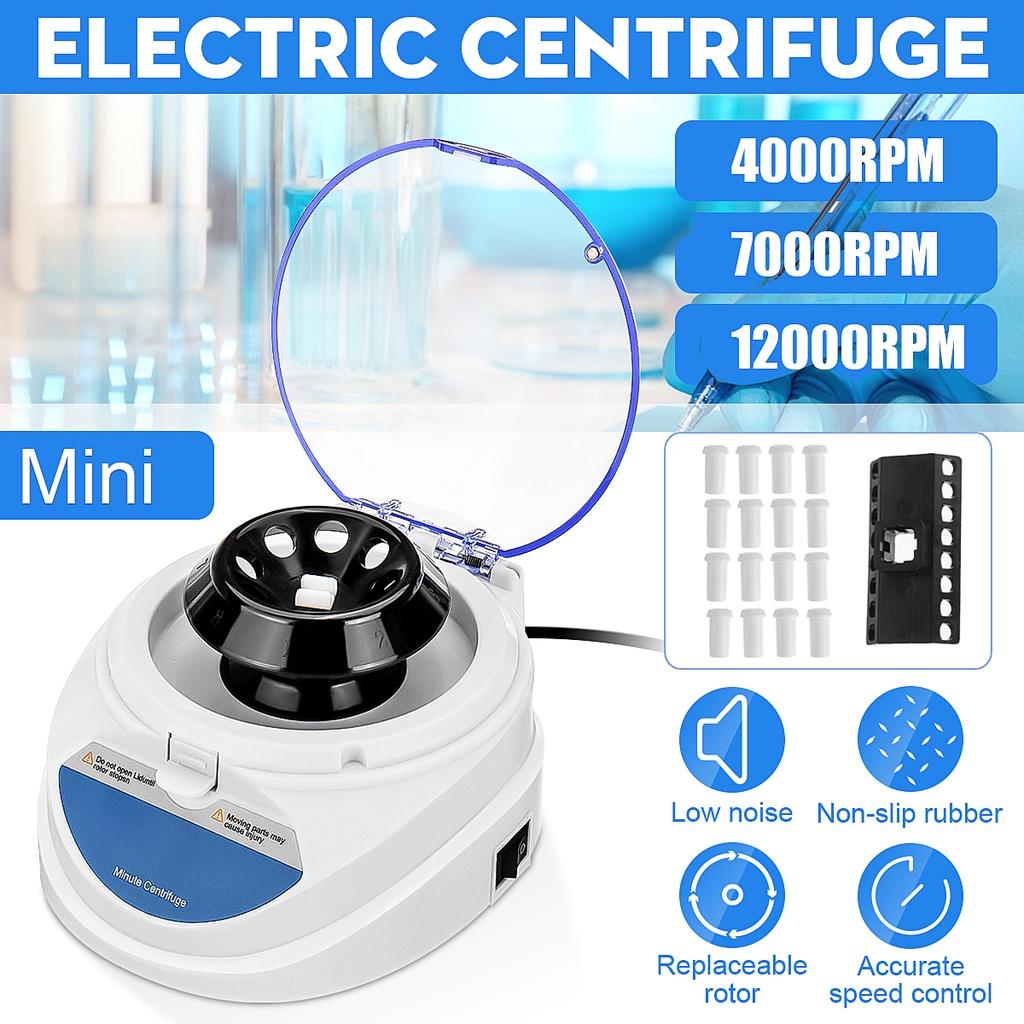 4000/7000/12000RPM Professional Electric Mini Centrifuge Lab Centrifuge AC85-265V