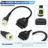 4PIN Male OBD2 Connector Cable Extension Cable Male To Female OBD2 Cable  For Honda Motorcycles