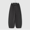 Spring & Autumn High-Waisted Knit Woolen Harem Pants - Slimming, Casual, Wide-Leg, Cropped Women's Pants