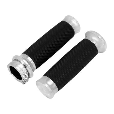 HCmotorku Bike Handle Grip Grip 1" Handlebar Hand 25mm for Harley Touring 1996-2007 Sportster