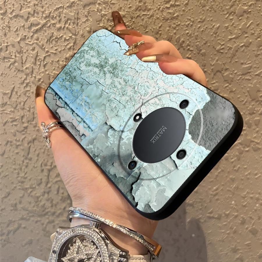 Hülle für Honor X9c X7a X9a 70 8X 90 Lite X9 X8 Funda Handyhülle Retro Rostspuren
