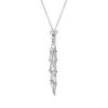 Natural Crystal Holder Necklace Adjustable Mesh Pendant Necklaces Metal Collarbone Chain Crystal Stone Holder Accessory