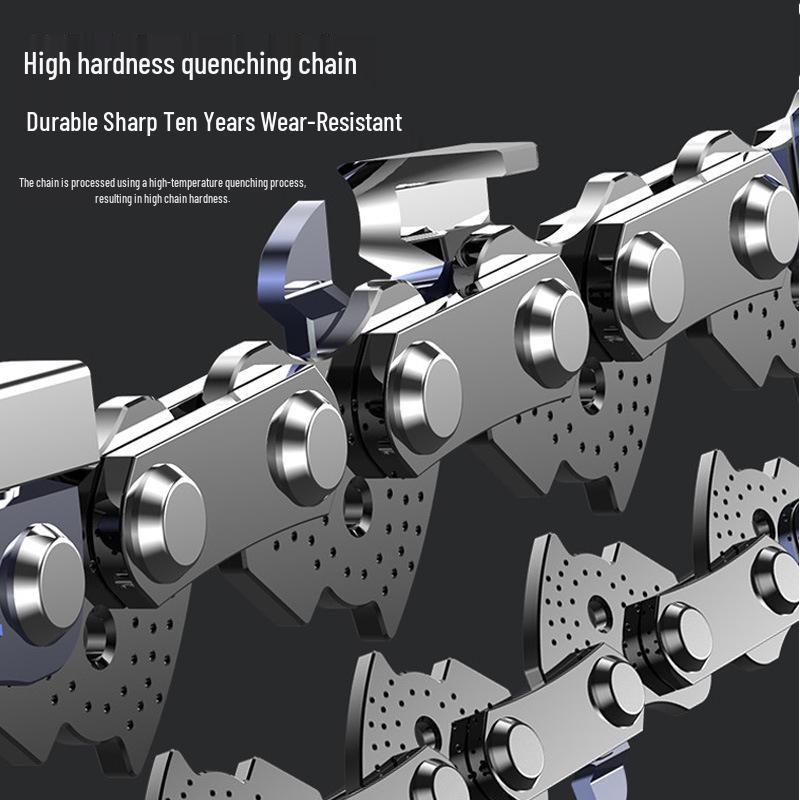 High-Power Gasoline Chainsaw: Handheld Two-Stroke Tool for Woodworking & Outdoor Use