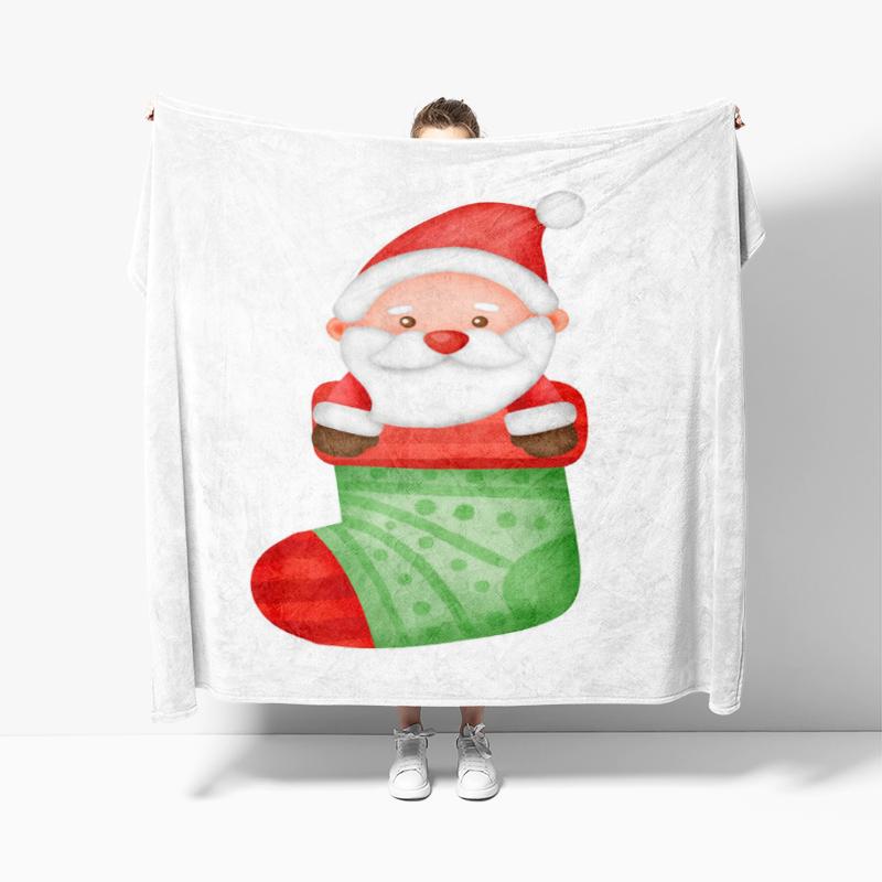 Dekoracja domu pluszowy koc Sofa koc Narzuta łóżko puszyste miękkie koce wystrój Kratka Nowoczesny Halloween Wesołych Świąt zima