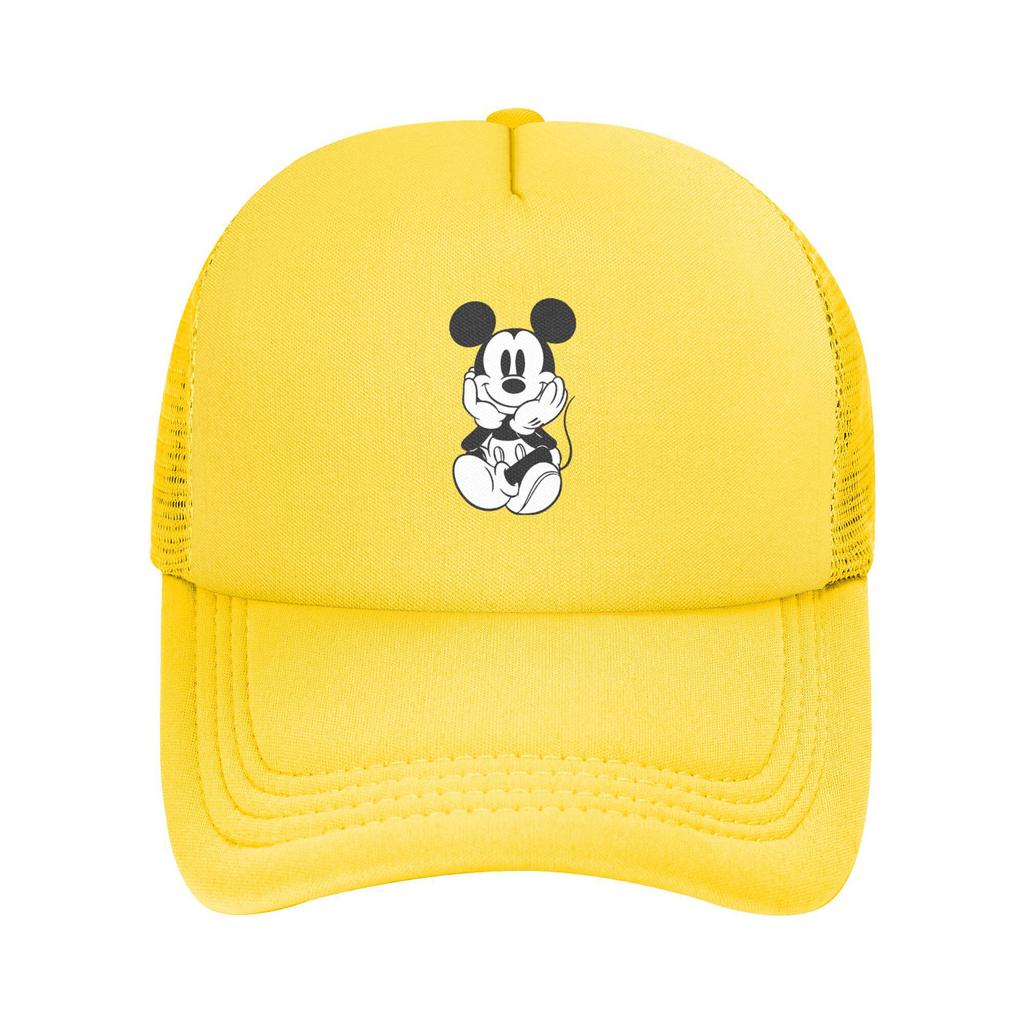 Summer Cooling disney mickey mouse Mesh Sun Cap Unisex Adjustable Foam Trucker Hat For Casual Headwear