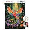 This Phoenix Pearl Painting Kit Features 5D Pearls and a Mosaic Art Style. Designed for Vibrant Home Wall Decoration.