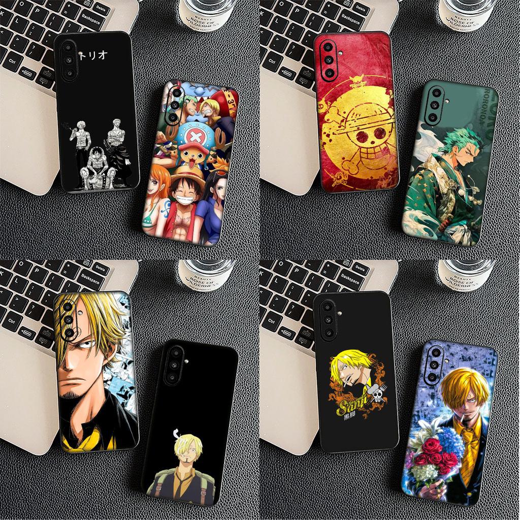 Cover for Samsung Galaxy S22 S21 S20 Fe Ultra S9 Plus + A13 A22 M21 M31 M55 M15 Phone Case Roronoa Zoro Luffy One Pieces Sanji