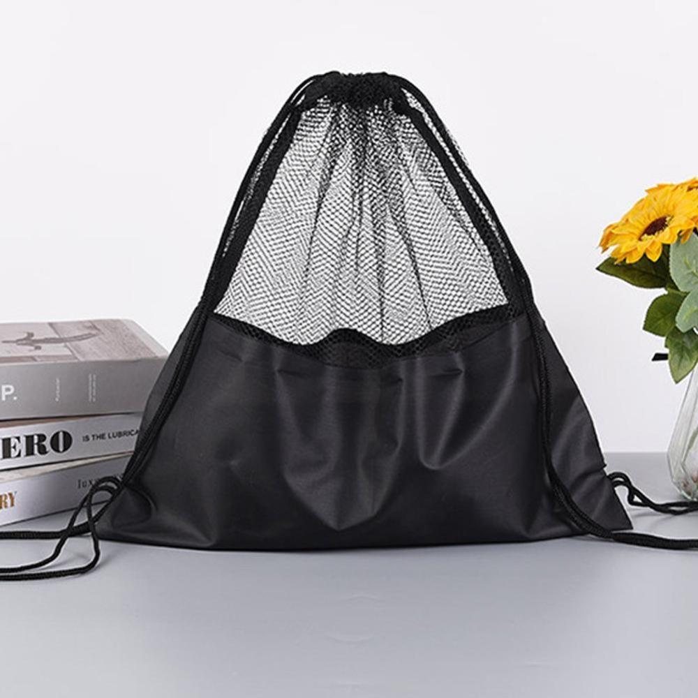 Outdoor Sports Football Storage Bags Basketball Storage Bag Half Mesh Bag Storage Bags