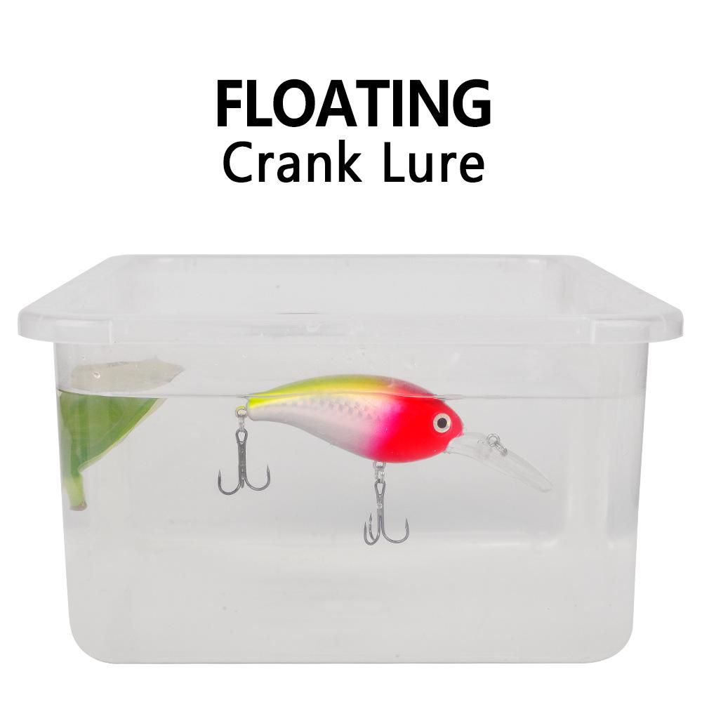 10cm-14.19g Plastic Bait Rock Little Fatty Lure Bait 6# Hook