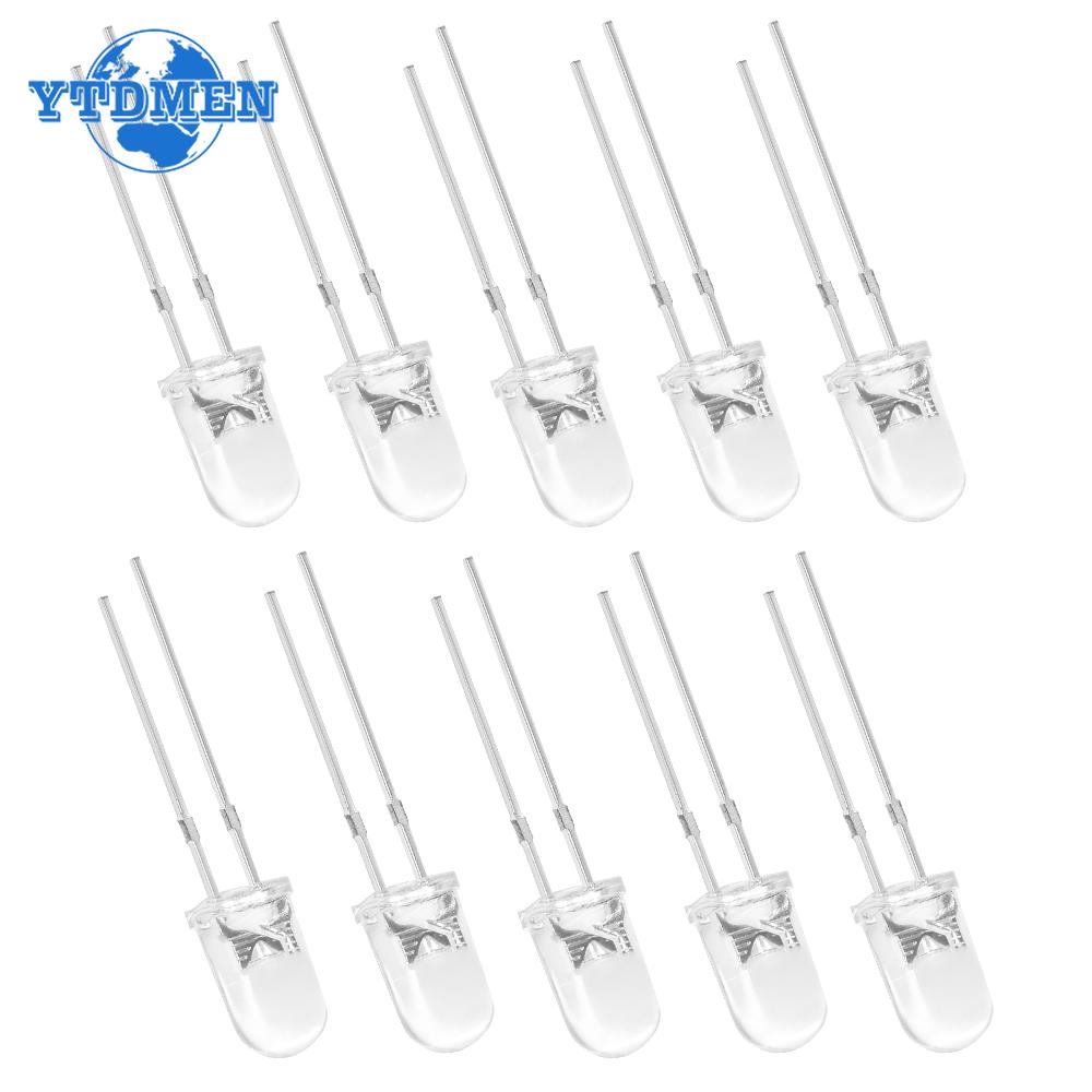 100pcs/lot 5 Colors F5 5MM Round LED Assortment Kit Red/Green/Yellow/Blue/White Light Emitting Diode Set