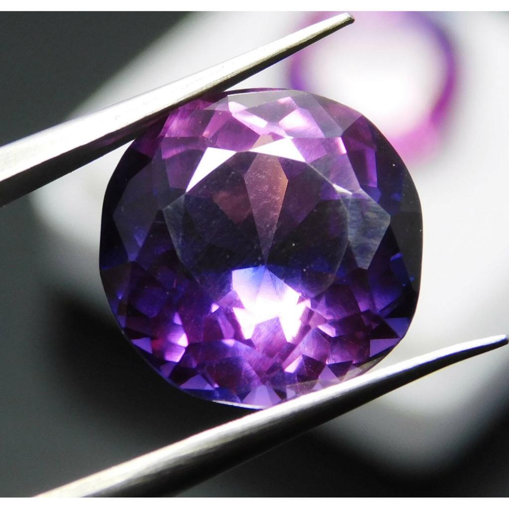 Natural Purple Tanzanite Loose Gemstone Flawless 8.00 Ct Round Cut for Jewelry Making and Crafts
