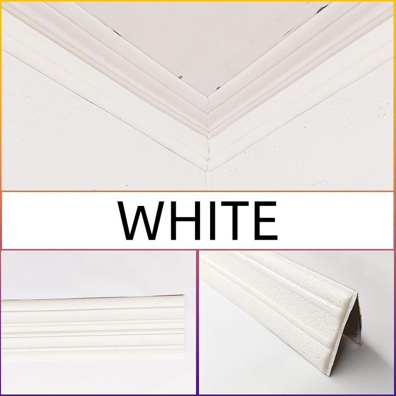 3D Waterproof Ceiling Decorative Strip Wall Trim Line Home Decoration Wall Border Skirting Wall Stickers