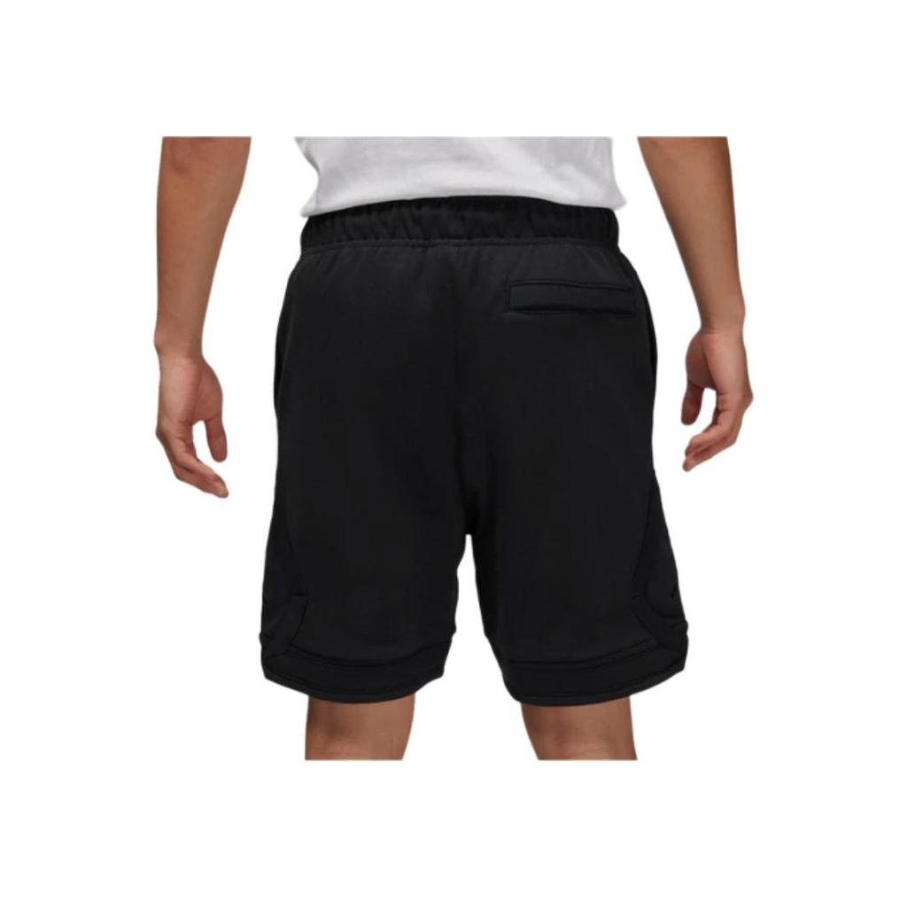 Jordan High-Waist Loose Casual Shorts With Drawstring Men Bottoms Black DQ7473-011