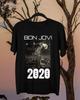 Bon Jovi 2020 Kurzarm Baumwoll-T-Shirt Unisex Alle Größen S Bis 2345XL Unisex T-Shirt - Herren Sommer Baumwolle Grafik-T-Shirt