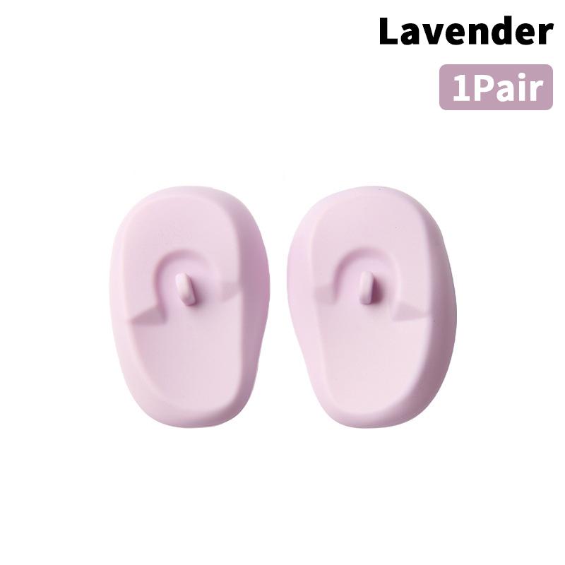1Pair Silicone Ear Cover Hair Coloring Dyeing Ear Protector Waterproof Shower Ear Shield Earmuffs Caps Salon Hairdressing
