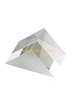 F26C Optics Experiment Glass Triangular Prism Physics Teaching Light Spectrum Tool