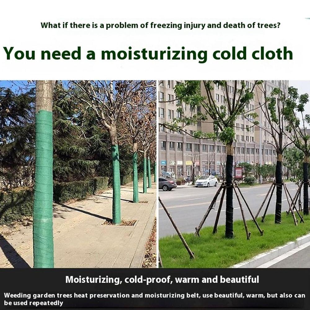 Coldproof Plant Antifreeze Cover Green Plant Bandage Wrap Tree Trunk Protector Garden Accessories