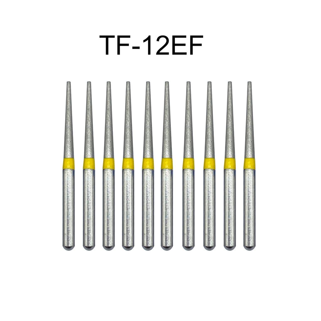 Nun Ck 10 Stück/Packung Dental Diamantbohrer für Hochgeschwindigkeits-Handstück Zahnarztbohrer FG-Serie Durchmesser 1,6 mm