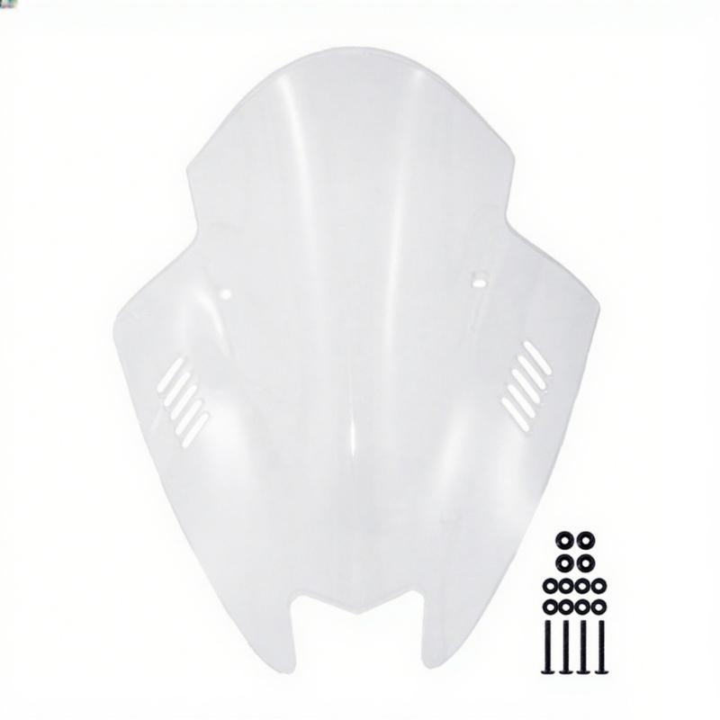 Upgraded Motorcycle Windshield For 2020 2024 N 155 Models PMMA Wind Deflector Enhanced Wind Easy Installation
