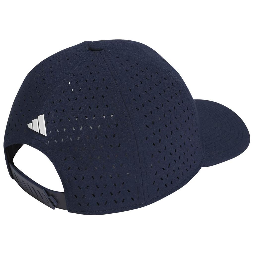 adidas Golf Water-Repellent Tour Cooling Cap - Laser-Cut Breathable Navy KCL42