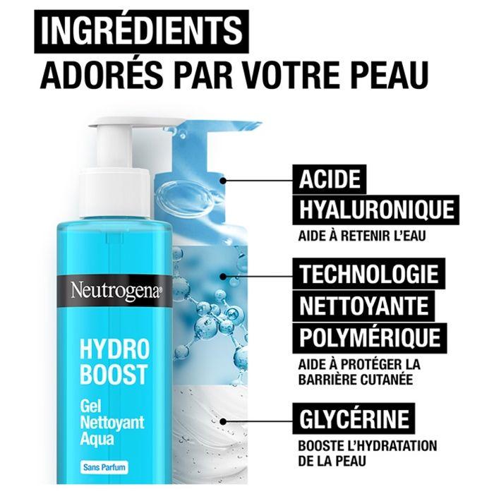 Neutrogena Hydro Boost Hydrating Face Cleansing Gel Fragrance-Free 200 Ml
