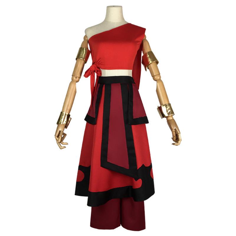 Avatar cos suit, the last Airbender red Katara suit anime character C suit cosplay