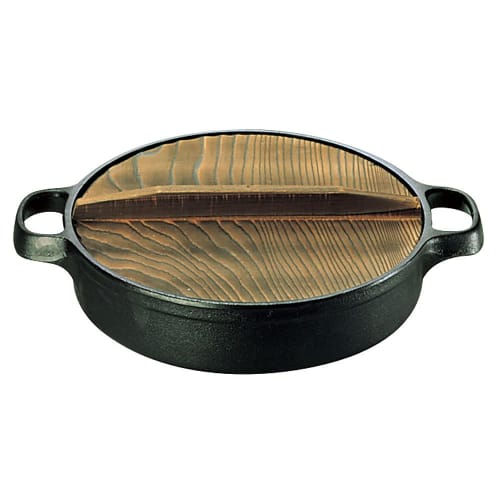 

Oigen Casting, Seiei-do Sukiyaki and Gyoza Pot, 24cm, CA-3 Cast Iron, Japan, QSK73003