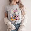 2026 New Mouse Pattern Womens Crew Neck Printed Tshirt Christmas Gift Tshirt