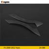 Carbon Fiber Headlight Eyebrow Eyelids For BMW Z4 2009 - 2012 E89 Fiber glass primer matte black front decorative sticker 2pcs