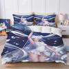 Anime S-Sailor Moon Home Love Child Duvet Cover Set HD Comforter Cover Bedclothes for Kids Bedding Sets Bedroom Decor