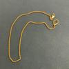 Gold-Plated Twisted Rope Herringbone Necklace, 2MM, Hot Korean Style, 16-30 Inches