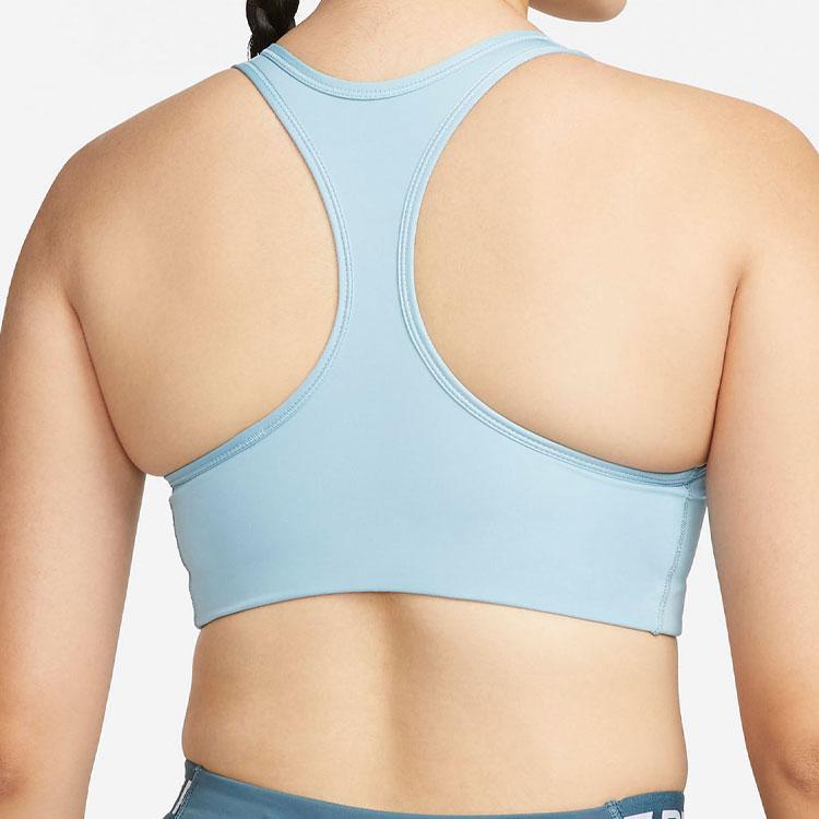 Nike Medium Support Solid Sports Bra Women Underwear Old-Blue BV3637-495